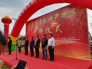 中共牟定县委，县政府等部单位相关领导出席开街仪式